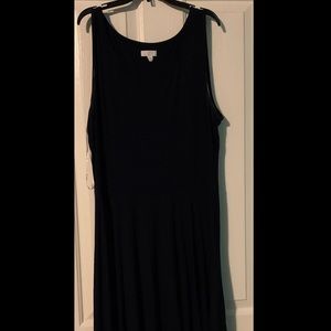 CASUAL NAVY BLUE DRESS